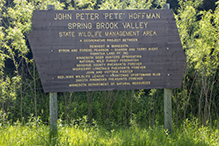 John Peter Hoffman Spring Brook Valley WMA