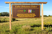 Lake Johanna Esker Preserve
