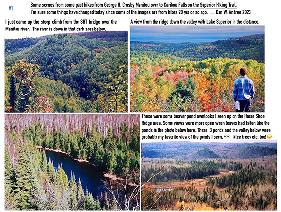 Superior Hiking Trail, Crosby-Manitou State Park to Caribou Falls State Wayside